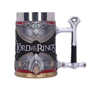 Mug - Seigneur des Anneaux - Aragorn Roi Elessar - Noir - 15,5 cm - Cylindrique