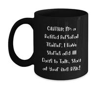 Mug Séjournez À Vos Risques Et Périls ! Mug À Café 330Ml | Mug Cadeau Porcelaine Praticité Tasse à Café pour Amis Noël Anniversaire