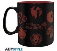ABYstyle – Mug Seven Deadly Sins Symboles – Céramique 460 ml Multicolore Unisexe
