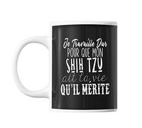 Mug Shih Tzu Je travaille dur
