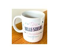 STC Mug Une Belle-Soeur d'exception Céramique cylindrique 9,5 x 8 cm Blanc