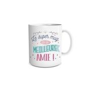 STC, Mug en céramique Meilleure Amie 9,5x8cm