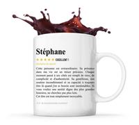 Mug Stéphane Avis Pote Recommandation Tasse Amitié Cadeau Anniversaire Noël Santa Secret