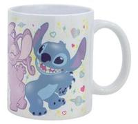 Mug Stitch en Céramique Haute Qualité 325ml Collection Stitch et Angel Disney Blanc Blanc G