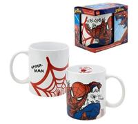 Mug - Stor - Spider-Man - 325 Ml - Céramique - Enfants - Compatible Lave-Vaisselle Et Micro-Ondes