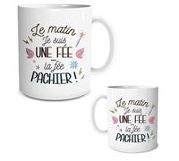 Mug - SUD TRADING - Le matin je suis une fée - Blanc - Céramique