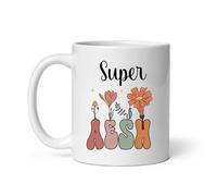 Mug super AESH fleurs boho bohème Tasse AESH