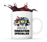 Mug Super Educateur Spécialisé Tasse Café Thé Métier Départ Retraite Collègue Travail