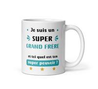 Mug super grand frère super pouvoir tasse grand frère homme garçon
