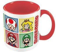 Pyramid International – Mug Super Mario – Intérieur coloré 4 couleurs – 315 ml