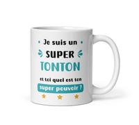 Mug super tonton super pouvoir tasse tonton oncle homme