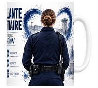 Mug Surveillante Pénitentiaire - Chaque Jour, Un Engagement qui Compte