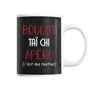 Mug Tai Chi C'est Ma Routine Tasse Humour