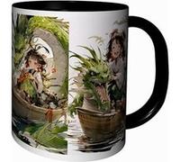 MUG Tasse à café - ASIE FILLE DRAGON 1845 G