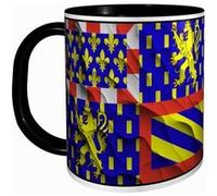 MUG Tasse à café - DRAPEAU REGION BOURGOGNE FRANCHE COMTE 2972