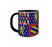 MUG Tasse à café - DRAPEAU REGION BOURGOGNE FRANCHE COMTE 2973