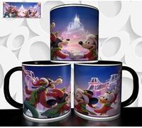 MUG Tasse à café - MICKEY DONALD DINGO MINNIE NOEL 4117
