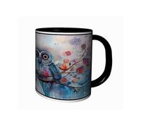MUG Tasse à café - MUG ARTISTIQUE CHOUETTES HIBOUX 4434