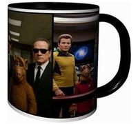 MUG Tasse à café - SERIE VINTAGE ALF IN MOVIES ET MEN IN BLACK TOP GUN STAR TREK 4933