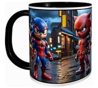 MUG Tasse à café - SONIC SUPER HEROS 3427 G