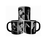 MUG Tasse à café - Star Rock n Roll Elvis Presley 1479 Blanc