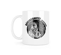Mug tasse céramique à message - Blanc - Cadeau célébrité - Mylène farmer désenchantée - ref4056 - France