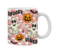 Mug - Tasse De Café À La | Nougerie Fun Mug | Ceramique Amusante All Hallows 'Eve 3D Coffee Cup | Effet Des Tasses De Halloweën, Décoration De Table De Cuisin