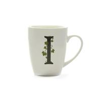 Mug - Tasse - Mazagran La Porcellana - P00350149i - Mug Lettre I, Blanc