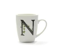 Mug - Tasse - Mazagran La Porcellana - P00350149n - Mug Lettre N, Blanc
