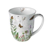 Ambiente – Tasse en porcelaine fine – Jardin bucolique