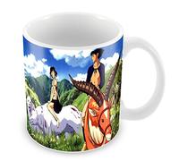 Mug Tasse Princesse Mononoke Film Animation Japonnais Ashitaka San Fille Loup Miyazaki