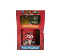Mug / Tasse Rouge super Mario 325 ml + Porte-clés Vert - Coffret Cadeau