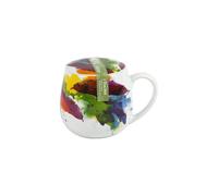 Könitz 1151431694 Tea for One Tasse, Porcelaine, Multicolore, 13,2 x 8,2 x 9,7 cm