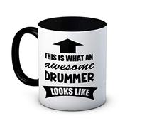 mug-tastic This is What an Awesome Drummer Looks Like - Haute Qualité Tasse à Café en Céramique