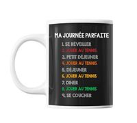 Mug Tennis Journée Parfaite | Tasse Humour