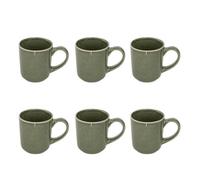 Mug Terre inconnue vert kaki L13,5xp9,2xH10cm - Atmosphera Créateur d'intérieur