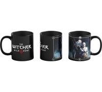 Mug The Witcher 3 Art Heat Reveal - Geralt & Ciri 480 ml Noir