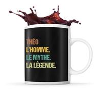 Mug Théo Mythe Légende Vintage Tasse Prénom Cadeau Anniversaire Humour
