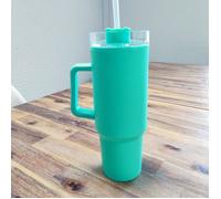 Mug thermique - EXCELLENT HOUSEWARE - 1100ml - Étanche - Paille intégrée - Poignée ergonomique