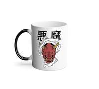 Mug Thermo-réactif Tasse Magique - Akuma Démon Japon Asie Culture Manga - 325 ml