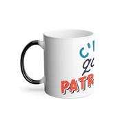 Mug Thermo-réactif Tasse Magique - C'est qui la Patronne ? Boss Cheffe Humour Maman - 325 ml