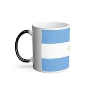 Mug Thermo-réactif Tasse Magique - Drapeau Argentine Argentina Football Sport Equipe National - 325 ml