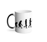 Mug Thermo-réactif Tasse Magique - Evolution Piano Musique Instrument Musicien - 325 ml