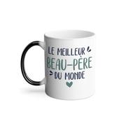 Mug Thermo-réactif Tasse Magique - Le Meilleur Beau-Père du Monde Famille - 325 ml