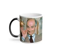 Mug Thermo-réactif Tasse Magique - Louis De Funes Acteur Francais Comedie - 325 ml