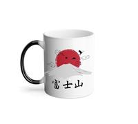 Mug Thermo-réactif Tasse Magique - Mont Fuji Japon Asie Culture Art - 325 ml