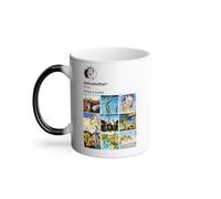 Mug Thermo-réactif Tasse Magique - Salvador Dali Réseaux Sociaux Peinture Peintre Surrealisme - 325 ml