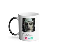 Mug Thermo-réactif Tasse Magique - Valak Nonne Horreur Film Réseau Social Rencontre Amour - 325 ml