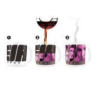 Mug Thermo - WTT - STAR WARS Leia - Céramique - Blanc - Personnage thermoréactif