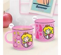 Paladone Mug Super Mario Princesse Peach – céramique 300 ml, rose, changeant avec la chaleur